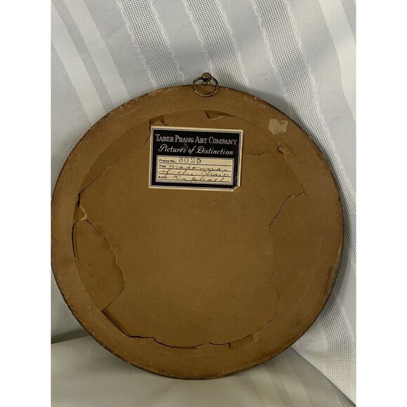 Antique Madonna della Seggiola ~Raphael Palazzo Pitti Collection Numbered Frame - Picture 9 of 12